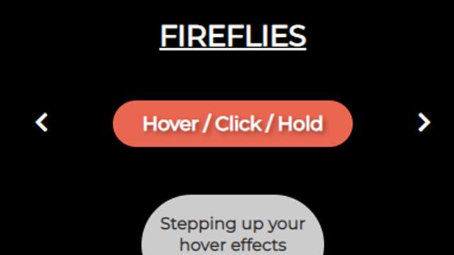 Buttons with Hover/Click/Hold Animating Effects