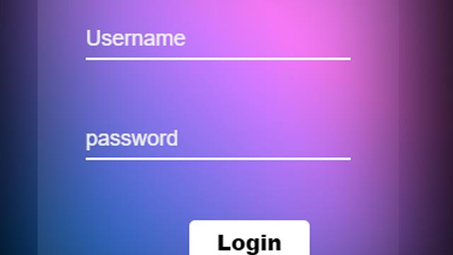 Glowing Multi-Color Form Like a Rainbow