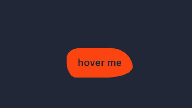 HTML Button Deformation on Hover