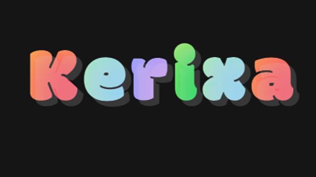 Multi-color Gradient Text Effect