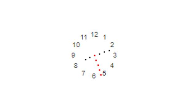 Simple analog clock