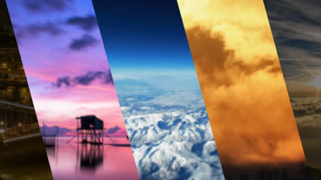 Sliding Panel with Background Image