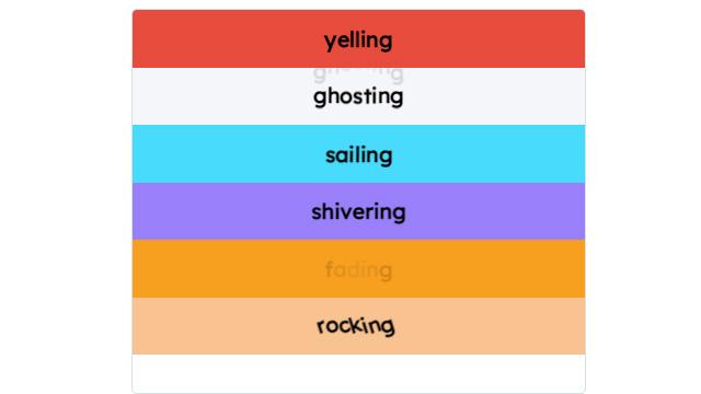 Various Dynamic Text Effects - Part 2